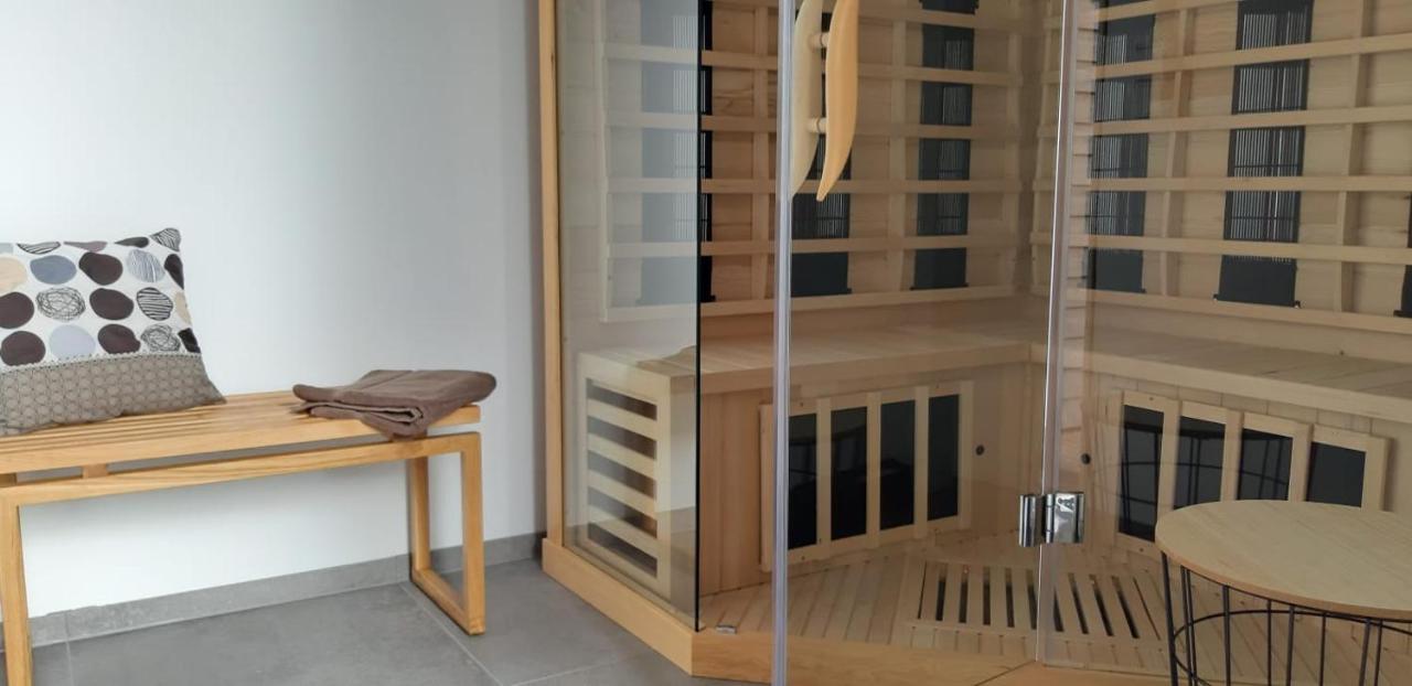 Odenwald-Lodge Mit Infrarotsauna Und E-Ladestation Im Naturpark Odenwald "Haus Himmelblau" Reichelsheim Buitenkant foto