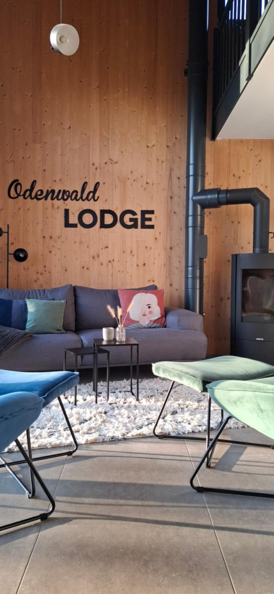 Odenwald-Lodge Mit Infrarotsauna Und E-Ladestation Im Naturpark Odenwald "Haus Himmelblau" Reichelsheim Buitenkant foto